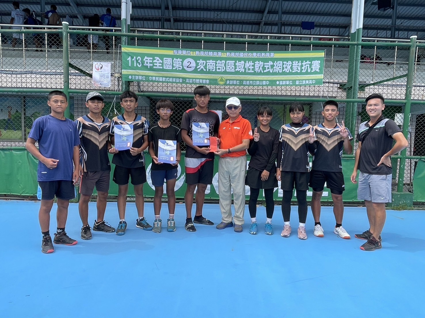 恭喜!本校軟網隊參加113年全國第二次南區軟式網球對抗賽榮獲佳績