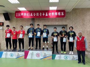 恭喜~射擊隊參加「114年全國青年杯射擊錦標賽」榮獲佳績!