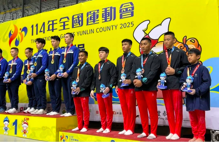 114全國競技體操第三名